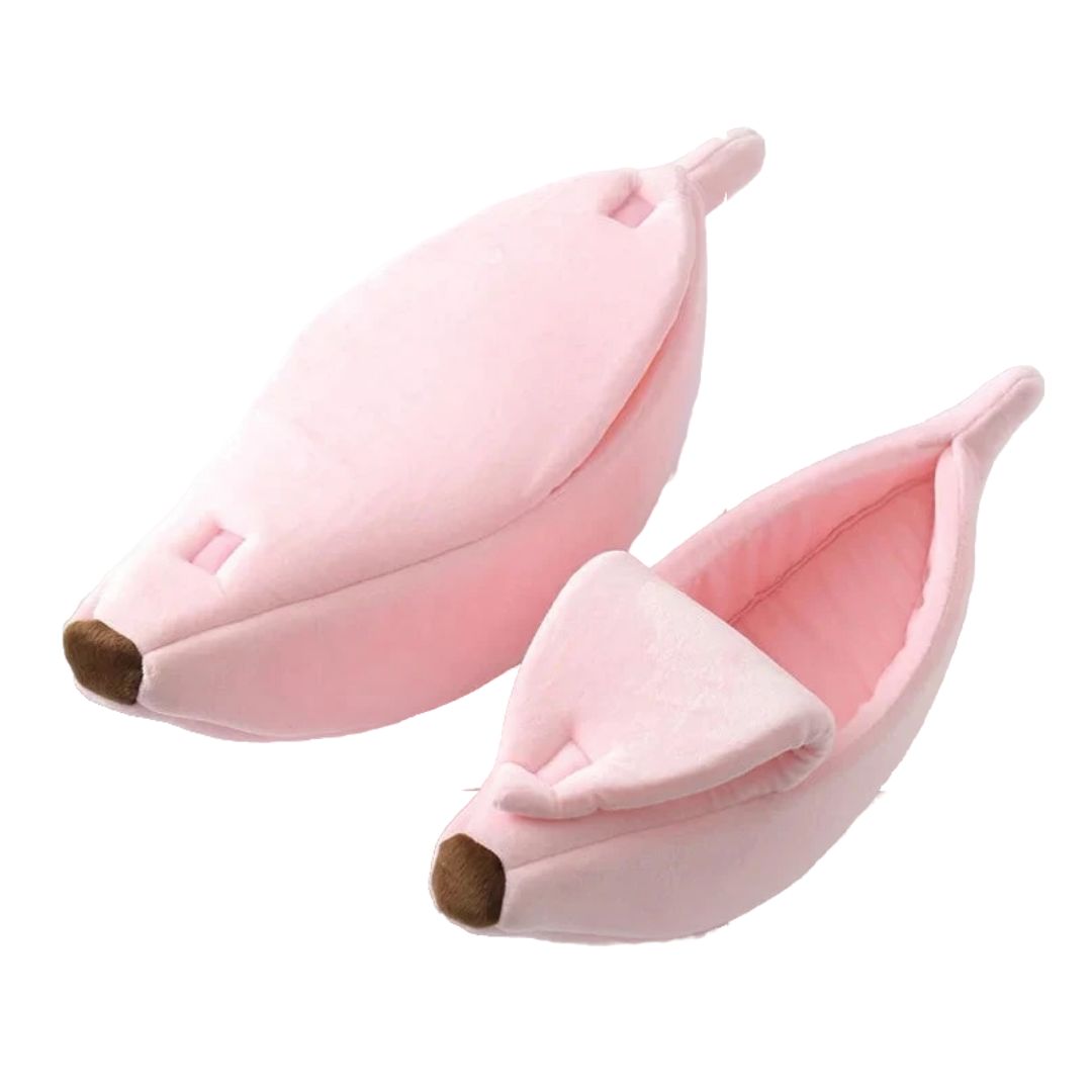 Cama em Formato de Banana para Gatos